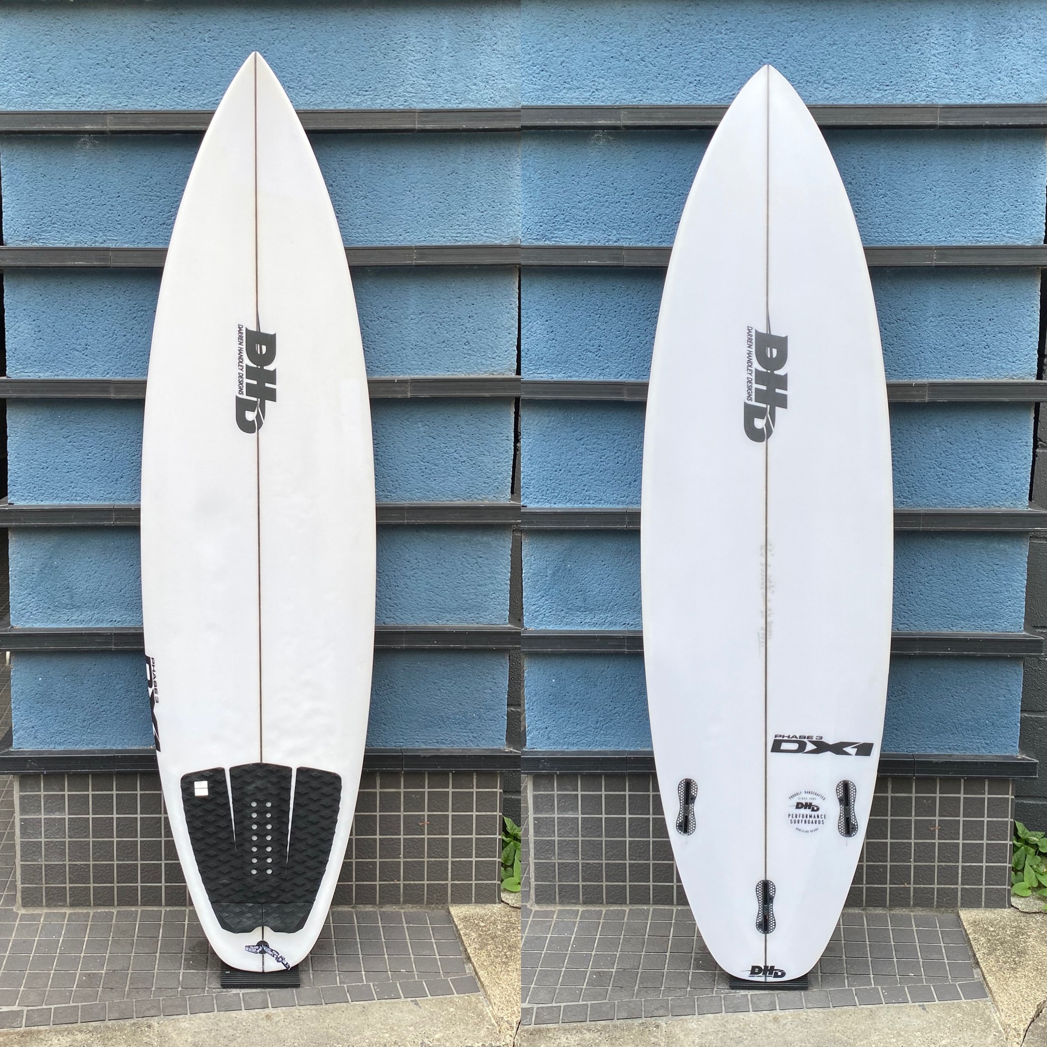DHD Surfboards 岡村晃友プロ使用ボード DX1 PHASE3FINSYSTEMFCSII